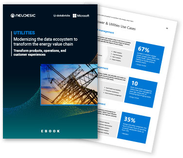Azure Databricks ebook for utilities cover