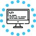 icon-blue-circle-dots-monitor Operationalizing ML Models